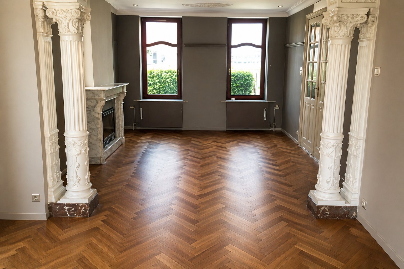 Pose de parquet